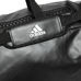 Дорожная сумка Adidas на колесах с логотипом Judo (ADIACC056J, черно-золотая)