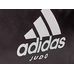 Дорожная сумка Adidas на колесах с логотипом Judo (ADIACC056J, черно-белая)