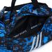 Спортивная сумка трансформер Adidas синий камуфляж Kick Boxing 62см*31см*31см (ADIACC058KB-BL, синий)