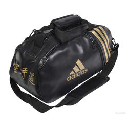 Сумка спортивная Adidas Super Sport с логотипом Karate (ADIAC051K, черная)