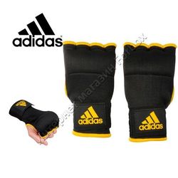 Быстрые бинты Adidas внутренняя перчатки Super Inner Glove (ADIBP02, черная)