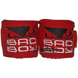 Бинты боксерские эластан Bad Boy MA-5464 (3м, красный)