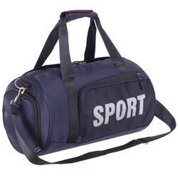 Спортивная сумка Sport 55см * 33см * 23см с плечевым ремнем (1812-1-BL, синий)