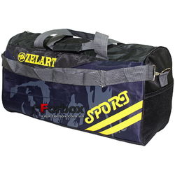 Сумка спортивна Zelart Бочонок Duffle Bag 38см*21см*21см (GA-4120, чорна)