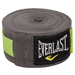 Боксерські бинти Everlast FlexCool еластичні (4458G, сірі)
