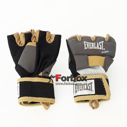 Гелеві внутрішні рукавички EVERLAST з неопрена (P000739-740, сіро-жовті)