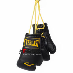 Сувенірні рукавиці Everlast на шнурках для авто (1381, чорні)