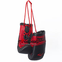 Сувенирные перчатки Everlast на шнурках для авто (1381, черно-красный)