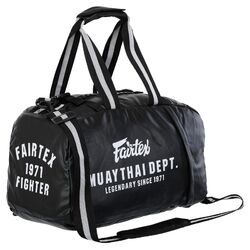Сумка-рюкзак для спортзала Fairtex (GA-9477-BK, черный)