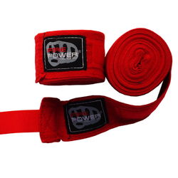 Бинты FirePower хлопковые Red (FPHW4-R, Красный)