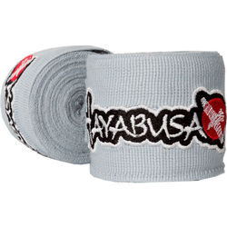 Боксерські бинти Hayabusa Hand Wraps еластичні (HHWE, білі)