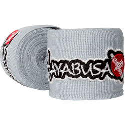 Боксерские бинты Hayabusa Hand Wraps эластичные (HHWE, белые)