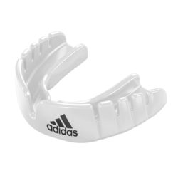 Капа боксерская Adidas Opro серии Snap-Fit взрослая (ADIBP30A-wh, белый)