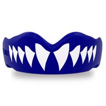 Капа односторонняя взрослая Safe Jawz Extro Series (SJESSF-Fit-Shark-Blue, Синий)