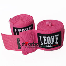 Бинты боксерские Leone Pink (500185, Розовый)