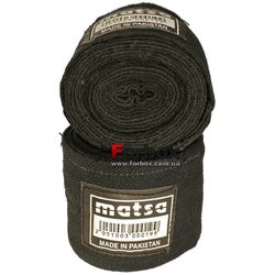 Бинти боксерські Matsa еластичні (MA-0031, чорні)