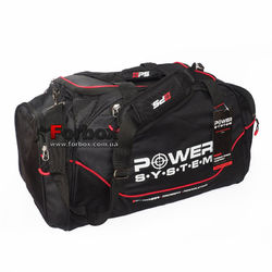 Сумка спортивная Gym Bag Magna Power System (PS-7010, черно-красная)