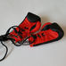 Сувенирные перчатки на шнурках REYVEL (1510-bkrd, красно-черные)