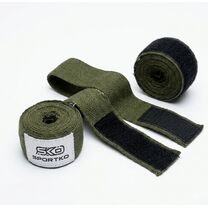Боксерские бинты хлопок Sportko (1158-h, хаки)