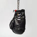 Сувенирная боксерская перчатка на кольце TITLE (TBCBGKR, черная)