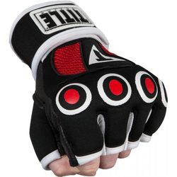 Бинт-перчатки Гелевые TITLE Boxing Rage Fist Wraps ( GRFWG-S-BK-RD, Черно-красный)