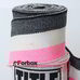 Боксерські бинти TITLE еластичні (SMHW-BKWHPN, чорно-біло-рожеві)