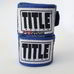 Боксерські бинти TITLE з натуральної бавовни (TJRHW, сині)