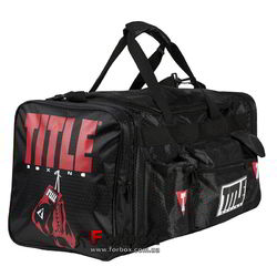 Сумка спортивна TITLE DELUXE GEAR BAG 2.0 (TBAG24, чорна)