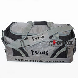 Сумка спортивна Gym Bag Twins 70см*35см*30см (bag-2, сірий)
