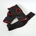 Быстрые бинты Venum перчатки с защитной вставкой и бинтом (MA-6233, черные)