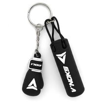 Брелок боксерская перчатка и мешок V`Noks Black