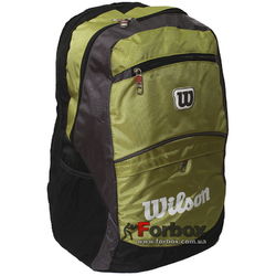 Рюкзак спортивний Backpack Wils (6178, зелено-чорний)