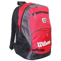 Рюкзак спортивный Backpack Wils (6178, красно-черный)