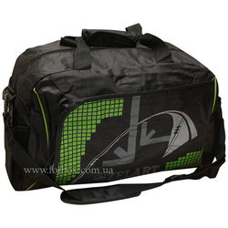 Сумка спортивна Zelart Duffle Bag (GZ-1055, чорно-зелена)