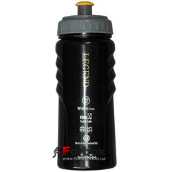 Бутылка для воды спортивная FI-5957 (500мл, черная)