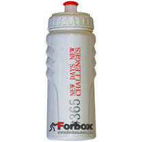 Бутылка для воды спортивная FI-5957 (500мл, белая)