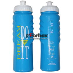 Пляшка для води спортивна Motivation 750 ml (FI-5959-4, синя)