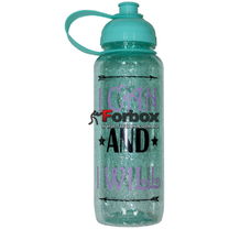 Бутылка для воды спортивная Motivation 700 ml (FI-5966-3, зелено-прозрачная)