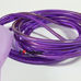 Скакалка зі стальним тросом Zelart швидкісна (FI-4865, фіолетова)