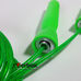 Скакалка зі стальним тросом Zelart швидкісна (FI-4865, зелений)