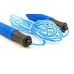 Скакалка Zelart с пластиковыми ручками PVC жгутом 3.1м (FI-2550, синяя)