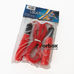 Скакалка Zelart з пластиковими ручками PVC джгутом 3.1м (FI-2550, червона)