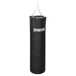 Боксерский мешок из ременной кожи (4мм) с цепями Sportko 1.5м (МРК-15040, кожа)