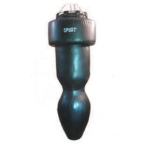 Мішок боксерський Аперкотний Силует ПВХ 950 гм2 SPURT 150х40, 75кг (SP-001, чорний)