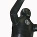 Манекен для борьбы Spurt с ногами и руками из натуральной кожи 180см 40-45кг (SPK-0333, черный)