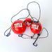 Профессиональный Fight ball TITLE REFLEX BALL (PPHN, черно-красный)
