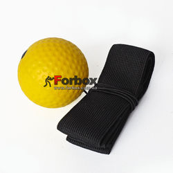 Теннисный мяч на резинке Fight Ball (BO-0374-Y, желтый)