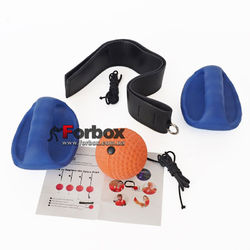 Тренажер для бокса Fight Ball с накладками для рук (BO-0851)