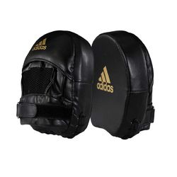 Лапи короткі квадратні Adidas Elite Mini Mitts Square (ADIEMP01, чорні)