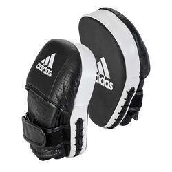 Лапы боксерские профессиональные Adidas AdiStar Pro Speed Focus Pads (ADIPFP01, черно-белые)